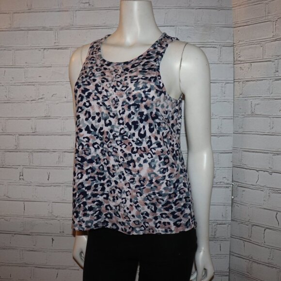 💗💙 Pink & Blue Animal Print Shirt · Midnight Bakery · Size Small - Picture 4 of 5